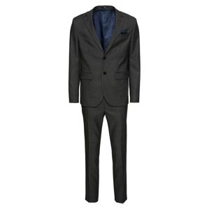 Pier One Öltöny 'Mini Jacquard Suit'  szürke