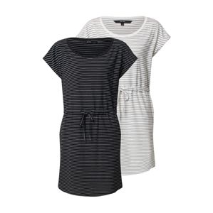 Vero Moda Petite Ruha 'VMAPRIL SS SHORT DRESS 2-PACK GA PETITE'  fehér / fekete