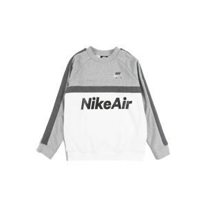 Nike Sportswear Tréning póló 'AIR CREW'  szürke / fehér