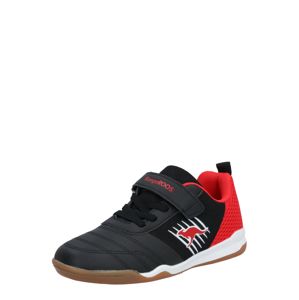 KangaROOS Sportcipő 'Super Court EV'  fekete / piros