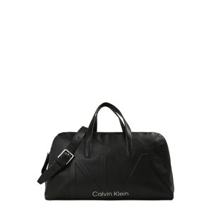 Calvin Klein Utazótáska 'NY SHAPED LARGE DUFFLE'  fekete