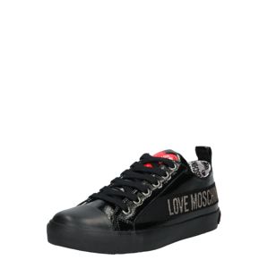 Love Moschino Rövid szárú edzőcipők 'STREET LOVE'  fekete