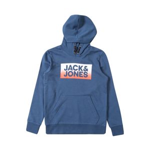 Jack & Jones Junior Tréning póló 'JORTOWN'  füstkék / narancs / fehér