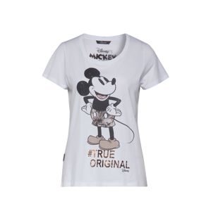 PRINCESS GOES HOLLYWOOD Póló 'Disney Mickey'  fekete / fehér