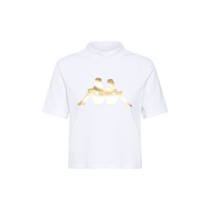 KAPPA Póló 'Effi'  arany / fehér