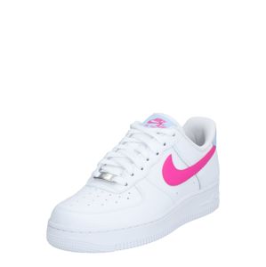 Nike Sportswear Rövid szárú edzőcipők 'Air Force 1 '07'  rózsaszín / fehér