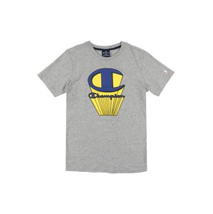 Champion Authentic Athletic Apparel Póló  szürke melír / sárga / kék