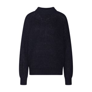 Another Label Pulóver 'passy knitted pull l/s'  fekete