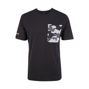 Calvin Klein Performance Shirt 'SHORT SLEEVE T-SHIRT'  fekete / szürke