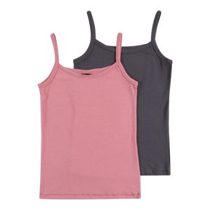 SCHIESSER Trikó és alsó póló  szürke / rózsaszín