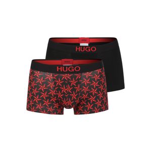 HUGO Boxeralsók 'TRUNK BROTHER'  piros / fekete