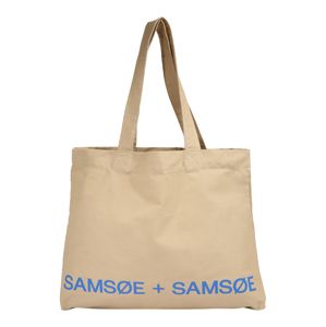 Samsoe Samsoe Shopper táska  bézs / türkiz