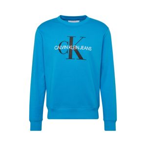 Calvin Klein Jeans Sweatshirt 'MONOGRAM REG CREWNECK'  kék