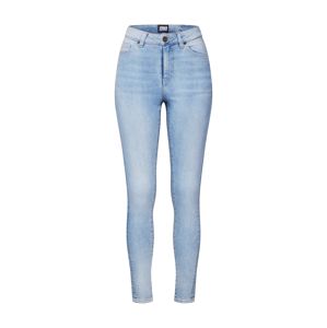 Urban Classics Farmer 'Ladies High Waist Skinny Jeans'  világoskék