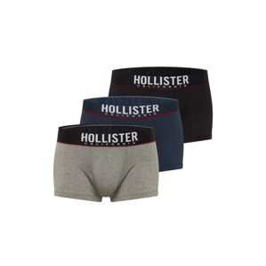 HOLLISTER Boxeralsók  tengerészkék / szürke / fekete