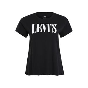 Levi's® Plus Póló 'PL PERFECT TEE'  fehér / fekete