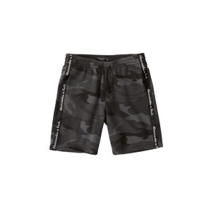 Abercrombie & Fitch Nadrág 'CAMO R06'  antracit / fekete