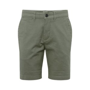 SELECTED HOMME Chino nadrág 'SLHSTRAIGHT-CHRIS SHORTS W CAMP'  zöld