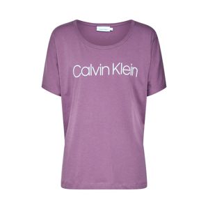 Calvin Klein Póló  lila / fehér