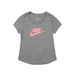 Nike Sportswear Póló 'G NSW SCOOP FUTURA'  szürke / rózsaszín