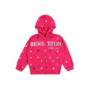 UNITED COLORS OF BENETTON Tréning dzseki  vegyes színek / rózsaszín
