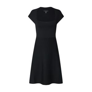 Forever New Ruha 'Morgan Square Neck Knit Dress'  fekete