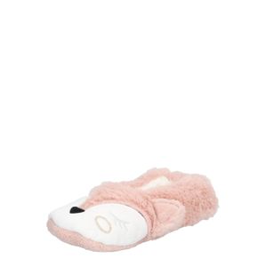 Hunkemöller Házi cipő 'Sparkle Fox'  rózsaszín