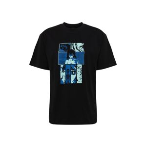 EDWIN Shirt  'Apollo Thomas - High Fantasy'  fekete / kék