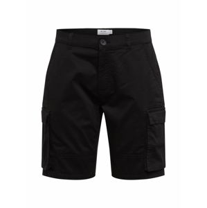Only & Sons Cargo nadrágok 'ONSCAM STAGE CARGO SHORTS PG 6689'  fekete