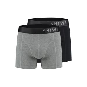 Shiwi Boxeralsók 'Solid'  szürke / fekete