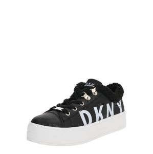 DKNY Rövid szárú edzőcipők 'SURI'  fekete / fehér