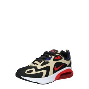 Nike Sportswear Rövid szárú edzőcipők 'AIR MAX 200'  arany / piros / fekete