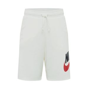 Nike Sportswear Nadrág 'Alumni'  fehér / fekete / piros