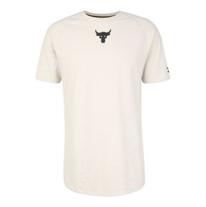 UNDER ARMOUR Sport-Shirt 'Project Rock Charged'  fehér / fekete