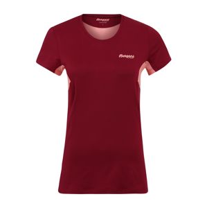 Bergans Sport-Shirt 'Fløyen'  borvörös