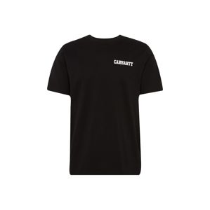 Carhartt WIP Póló 'S/S College Script T-Shirt'  fekete