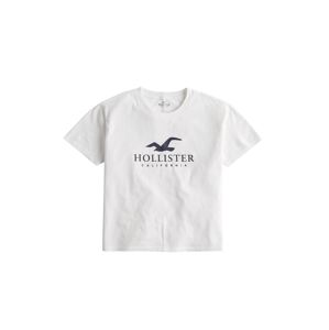 HOLLISTER Póló 'Timeless'  tengerészkék / fehér