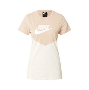 Nike Sportswear Póló  fehér / bézs