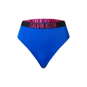 Calvin Klein Swimwear Bikini nadrágok 'HIGH WAIST CHEEKY BIKINI'  kék