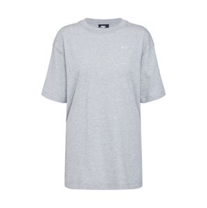 Nike Sportswear Oversize póló 'ESSNTL'  szürke / fehér