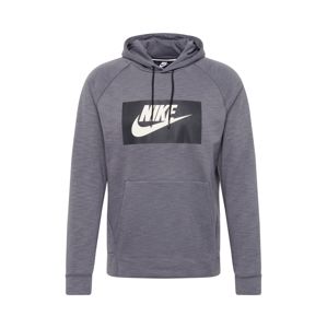 Nike Sportswear Tréning póló 'OPTIC'  sötétszürke / fekete / fehér