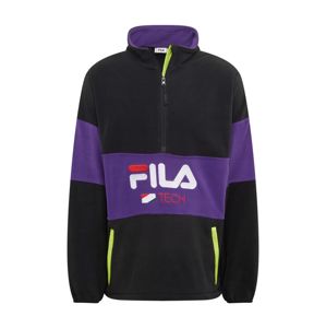 FILA Tréning póló  neonzöld / lila / fekete