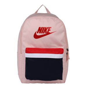Nike Sportswear Hátizsák 'Nike Heritage 2.0'  sötétkék / rózsaszín / piros