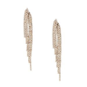 Orelia Ohrringe 'Crystal Waterfall Earrings'  arany