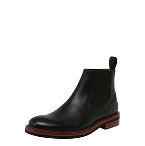 TOMMY HILFIGER Chelsea csizmák 'SMOOTH LEATHER CHELSEA BOOT'  fekete