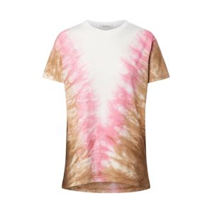 Ragdoll LA Póló 'Tie Dye Vintage'  fehér / rózsaszín