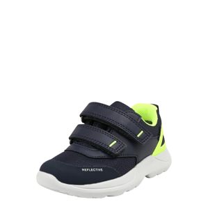 SUPERFIT Tipegő cipők  neonsárga / kék