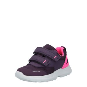 SUPERFIT Tipegő cipők 'RUSH'  sötétlila / rózsaszín