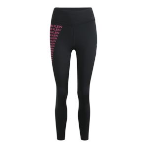 Calvin Klein Performance Sportnadrágok  rózsaszín / fekete