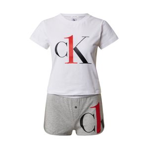 Calvin Klein Underwear Pyjama  szürke / fehér